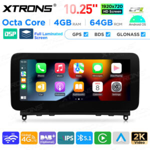 Android Autoradio Xtrons für Mercedes-Benz C-Klasse W204 4/64 GB – Bild 7