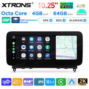 Android Autoradio Xtrons für Mercedes-Benz C-Klasse W204 4/64 GB – Bild 8
