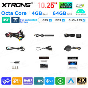 Android Autoradio Xtrons für Mercedes-Benz GLK-Klasse X204 4/64 GB – Bild 16