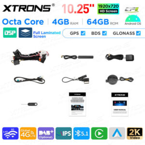 Android Autoradio Xtrons für Mercedes-Benz CLS-Klasse C218/W218 4/64 GB – Bild 16