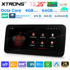 Android Autoradio Xtrons für Mercedes-Benz GLK-Klasse X204 4/64 GB – Bild 13