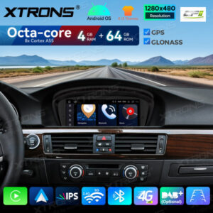 Alternative view of Android Autoradio Xtrons für BMW 3er/5er CIC 4/64 GB