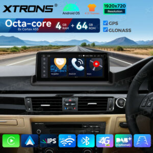 Alternative view of QDB1090UNR 10,25 Zoll Octa Core 4+64 GB Android Auto GPS Multimedia Player Eingebautes 4G LTE für BMW 3er RHD