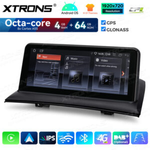 Android Autoradio Xtrons für BMW X3 E83 LHD 4/64 GB – QDB10X3UNL-10 CPII