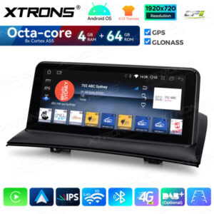 Android Autoradio Xtrons für BMW X3 E83 LHD 4/64 GB – QDB10X3UNL-11 CPII