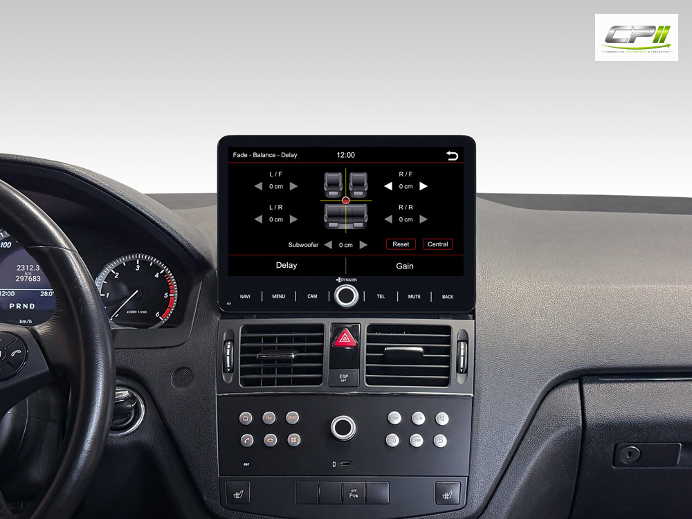 Android Autoradio Dynavin für Mercedes C-Klasse W204 4/96 GB – D9-W204 Premium-07 CPII