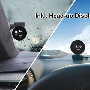 Alternative view of D9-W204 Premium Flex 160 GB Android Autoradio für Mercedes C-Klasse W204 mit 4 x 100W Class-D Verstärker, 10,1 Zoll Display (hochauflösend), Inkl. Head-up-Display, Apple CarPlay und Android Auto