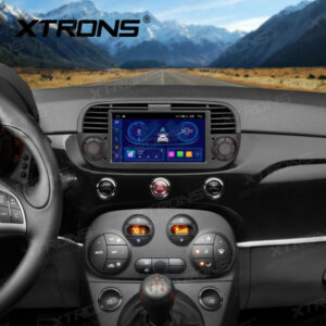 Alternative view of IDS7050FLB 7 Zoll Octa Core 64 GB IPS-Display EQ DSP Mehrere UI Android Navigation Autoradio für Fiat 500 (2007-2015)