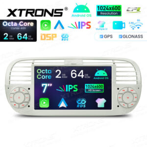 Android Autoradio Xtrons für Fiat 500 (2007-2015) 2/64 – IDS7050FLC-03 CPII