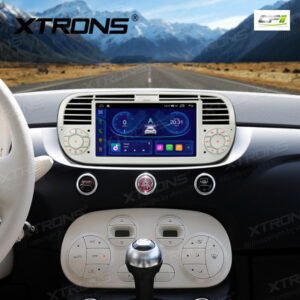 Alternative view of Android Autoradio Xtrons für Fiat 500 (2007-2015) 2/64