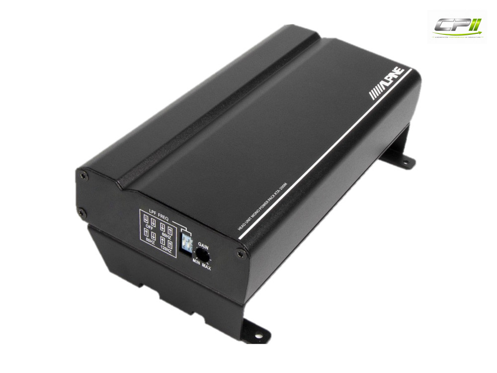 Alpine KTA-200M Mono-Verstärker mit PowerStack – Bild 2