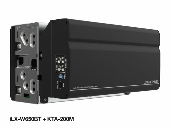 Alpine KTA-200M Mono-Verstärker mit PowerStack-Kompatibilität - Max. Power 1x 400 W @ 4 Ohm – Bild 9