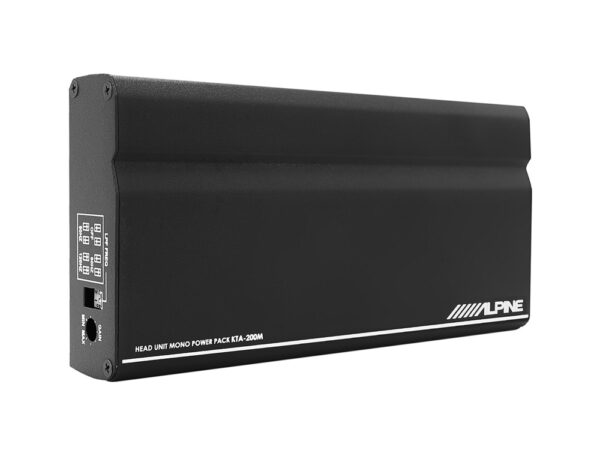 Alpine KTA-200M Mono-Verstärker mit PowerStack-Kompatibilität - Max. Power 1x 400 W @ 4 Ohm