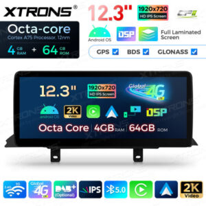 Android Autoradio Xtrons für BMW 3er/4er/M3/M4 NBT 4/64 GB – QLB22NBTHL-04 CPII
