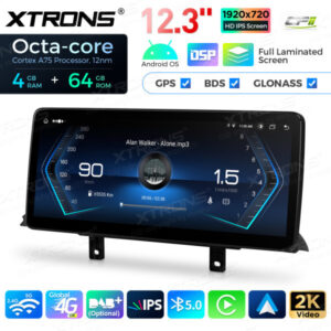 Android Autoradio Xtrons für BMW 3er/4er/M3/M4 NBT 4/64 GB – QLB22NBTHL-10 CPII