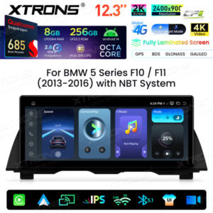 Xtrons Android Autobildschirm für BMW 5er F10/F11 NBT-System  8/256 GB – Bild 7