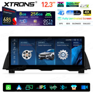 Xtrons Android Autobildschirm für BMW 5er F10/F11 NBT-System  8/256 GB – Bild 9