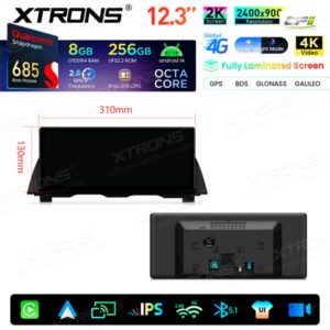 Xtrons Android Autobildschirm für BMW 5er F10/F11 NBT-System  8/256 GB – Bild 5