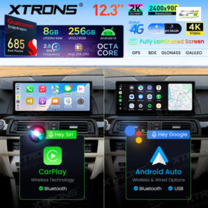 Xtrons Android Autobildschirm für BMW 5er F10/F11 NBT-System  8/256 GB – Bild 3
