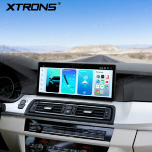 Alternative view of QWBX24NB12FV 12,3" 2K-Bildschirm Qualcomm Snapdragon 685 8+256 GB Android-Autobildschirm-Infotainmentsystem-Upgrade für BMW 5er F10/F11 NBT-System