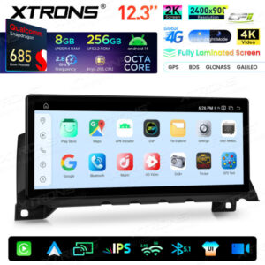 Xtrons Android Autobildschirm Upgrade für BMW 7er F01/F02 NBT-System 8/256 GB – QWBX24NB12SV-09 CPII