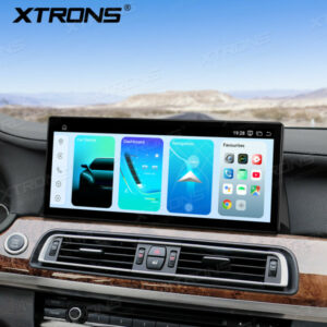 Alternative view of QWBX24NB12SV 12,3 Zoll 2K-Bildschirm Qualcomm Snapdragon 685 8+256 GB Android-Autobildschirm-Upgrade für BMW 7er F01/F02 (2013–2015) NBT-System