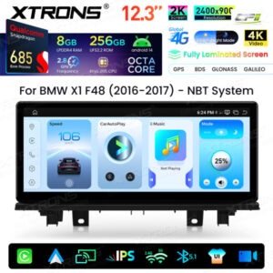 Android Autoradio Xtrons Infotainmentsystem für BMW X1 F48 NBT-System 8/256 GB – Bild 8