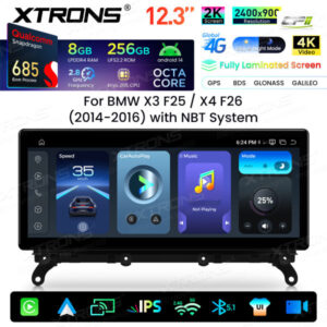 Xtrons Android Autobildschirm Upgrade für BMW X3 F25/X4 F26 NBT-System 8/256 GB – Bild 7