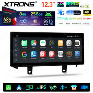 Xtrons Android Autobildschirm Upgrade für BMW X5 F15/X6 F16 NBT-System 8/256 GB – QWBX24NB12X5N-10 CPII