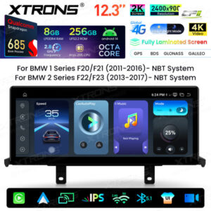 Xtrons Android Autobildschirm Infotainmentsystem für BMW 1er/2er NBT-System 8/256 GB – Bild 7