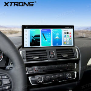 Alternative view of QWBX24NB1NEL 12,3 Zoll 2K-Bildschirm Qualcomm Snapdragon 685 8+256 GB Android-Autobildschirm-Infotainmentsystem-Upgrade für BMW 1er/2er-Reihe LHD NBT-System