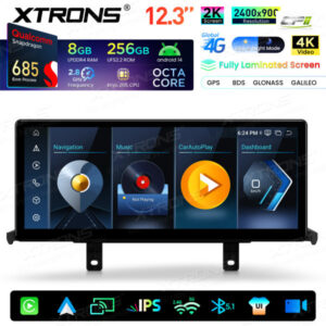 Xtrons Android Autobildschirm Infotainmentsystem für BMW 1er/2er NBT-System 8/256 GB