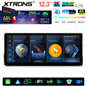 Xtrons Android-Autobildschirm-Upgrade für BMW 3er E90/E91/E92/E93/M3 8/256 GB – Bild 7