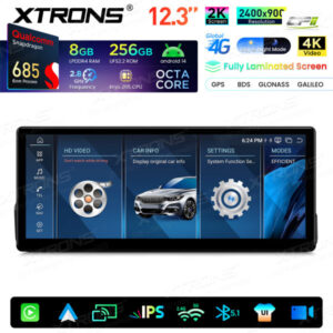 Xtrons Android-Autobildschirm-Upgrade für BMW 3er E90/E91/E92/E93/M3 8/256 GB – Bild 9