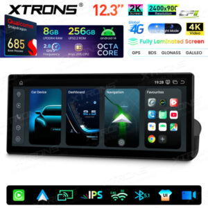 Xtrons Android-Autobildschirm-Upgrade für BMW 3er E90/E91/E92/E93/M3 8/256 GB – Bild 16