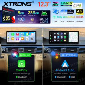 Xtrons Android-Autobildschirm-Upgrade für BMW 3er E90/E91/E92/E93/M3 8/256 GB – Bild 4