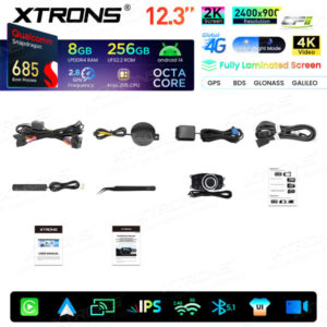 Xtrons Android Autobildschirm Upgrade für BMW X1 E84 8/256 GB – Bild 19