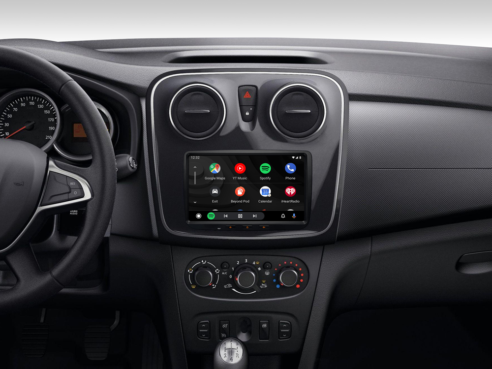 D9-DAC Premium 192 GB Android Autoradio für Dacia Sandero / Duster / Renault Captur mit 4 x 100W Class-D Verstärker, 8 Zoll Display (hochauflösend), Inkl. Head-up-Display, Apple CarPlay und Android Auto – Bild 5
