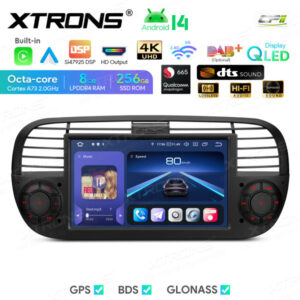 Android Autoradio Xtrons für Fiat 500 8/256 GB – Bild 4