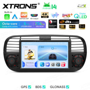 Android Autoradio Xtrons für Fiat 500 8/256 GB – Bild 5