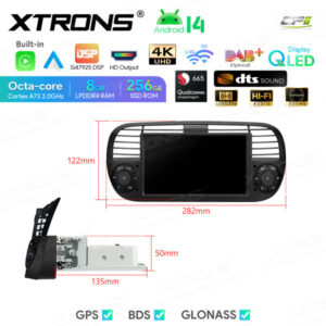 Android Autoradio Xtrons für Fiat 500 8/256 GB – Bild 13