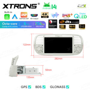 Android Autoradio Xtrons für Fiat 500 8/256 GB – Bild 13