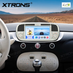 Alternative view of Android Autoradio Xtrons für Fiat 500 8/256 GB