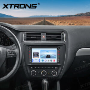 Alternative view of IQ84MTVP 8-Zoll-Octa-Core-Autoradio mit Qualcomm Snapdragon 665, 8 GB RAM und 256 GB SSD, QLED-Display, DTS, DSP und Android-Navigationssystem für VW/Skoda/Seat