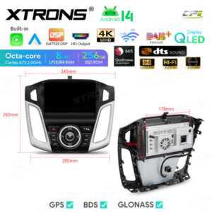 Android Autoradio Xtrons für Ford Focus 8/256 GB – Bild 12