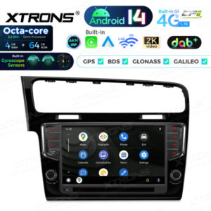 Android Autoradio Xtrons für für Volkswagen Golf 7 4/64 GB – Bild 9