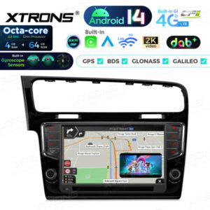 Android Autoradio Xtrons für für Volkswagen Golf 7 4/64 GB – Bild 10