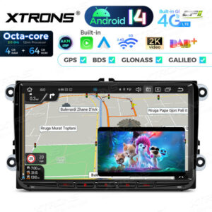 Android Autoradio Xtrons für Volkswagen/Seat/Skoda 4/64 GB – Bild 12