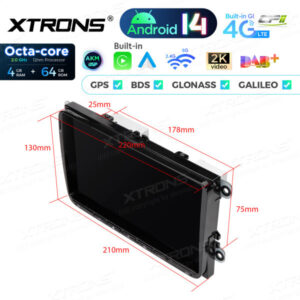 Android Autoradio Xtrons für Volkswagen/Seat/Skoda 4/64 GB – Bild 17