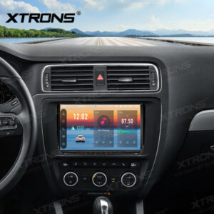 Alternative view of PX94MTVDAB 9-Zoll-Android-14-Autoradio mit Multimedia-Player, Octa-Core-Prozessor, 4 GB RAM (DDR4) und 64 GB ROM (SSD) , global 4G-kompatibel, passend für Volkswagen/Seat/Skoda